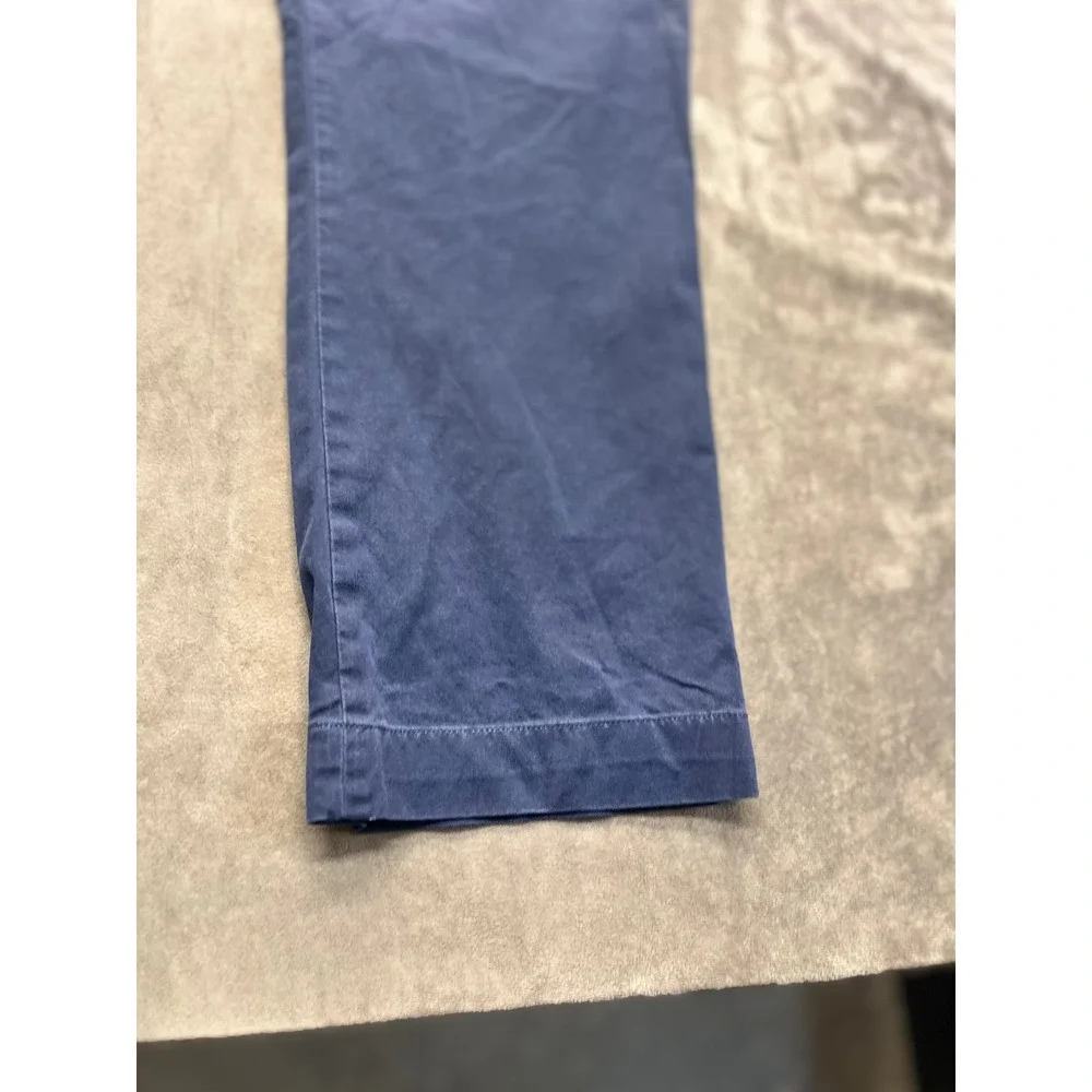 Polo Ralph Lauren Mens Stretch‎ Straight Fit Chino Pants Navy Blue 38x30